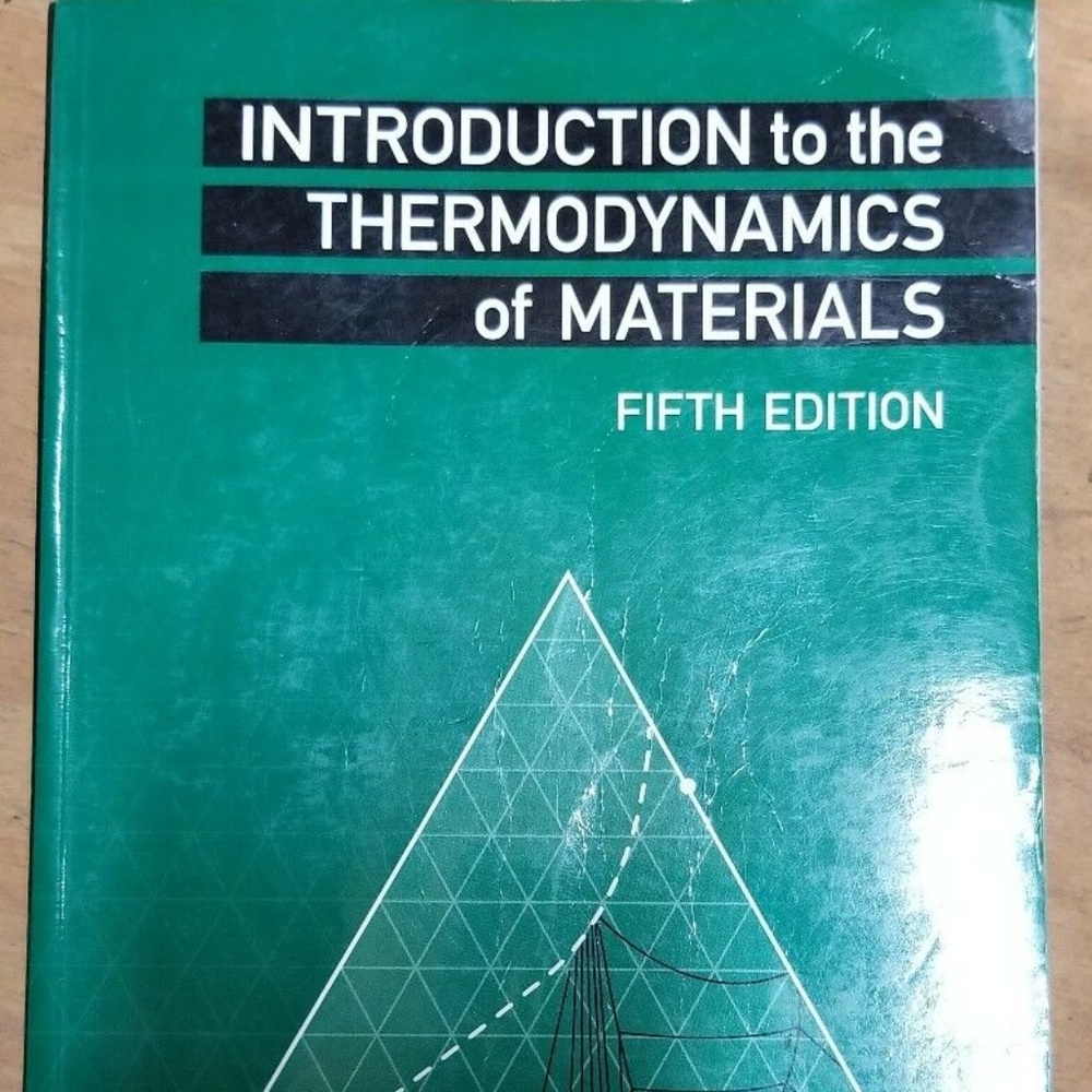 Introduction to the Thermodynamics of Materials